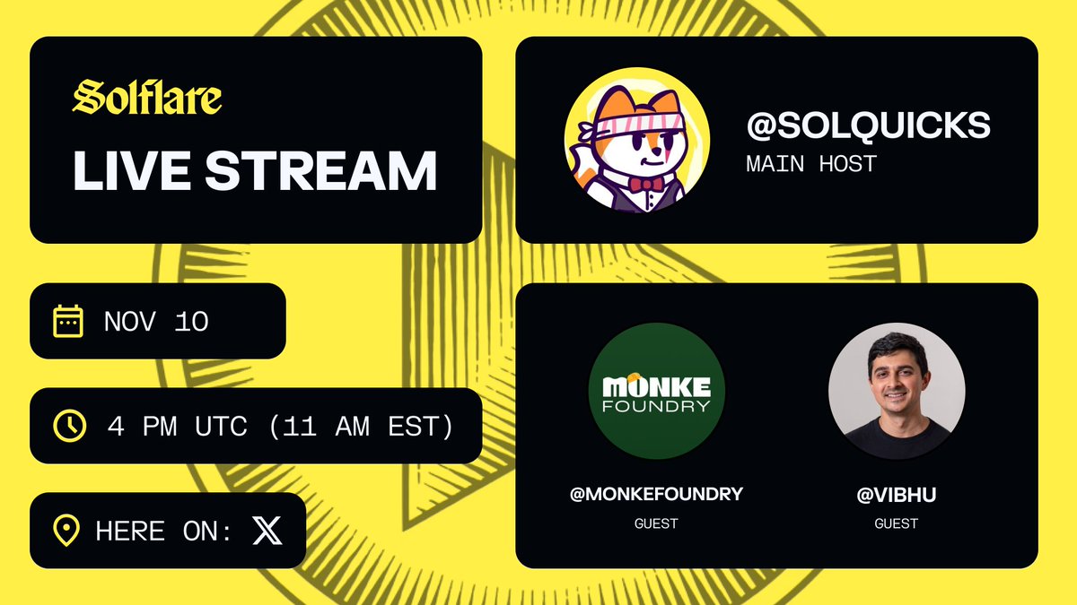 Sunday Reminder: Solflare Live #16  👇