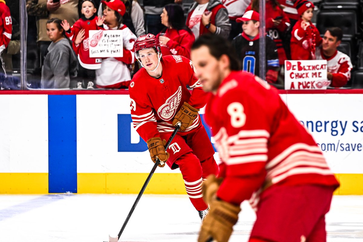 DetroitRedWings's tweet photo. NHL ready https://t.co/gaImfHZy8U