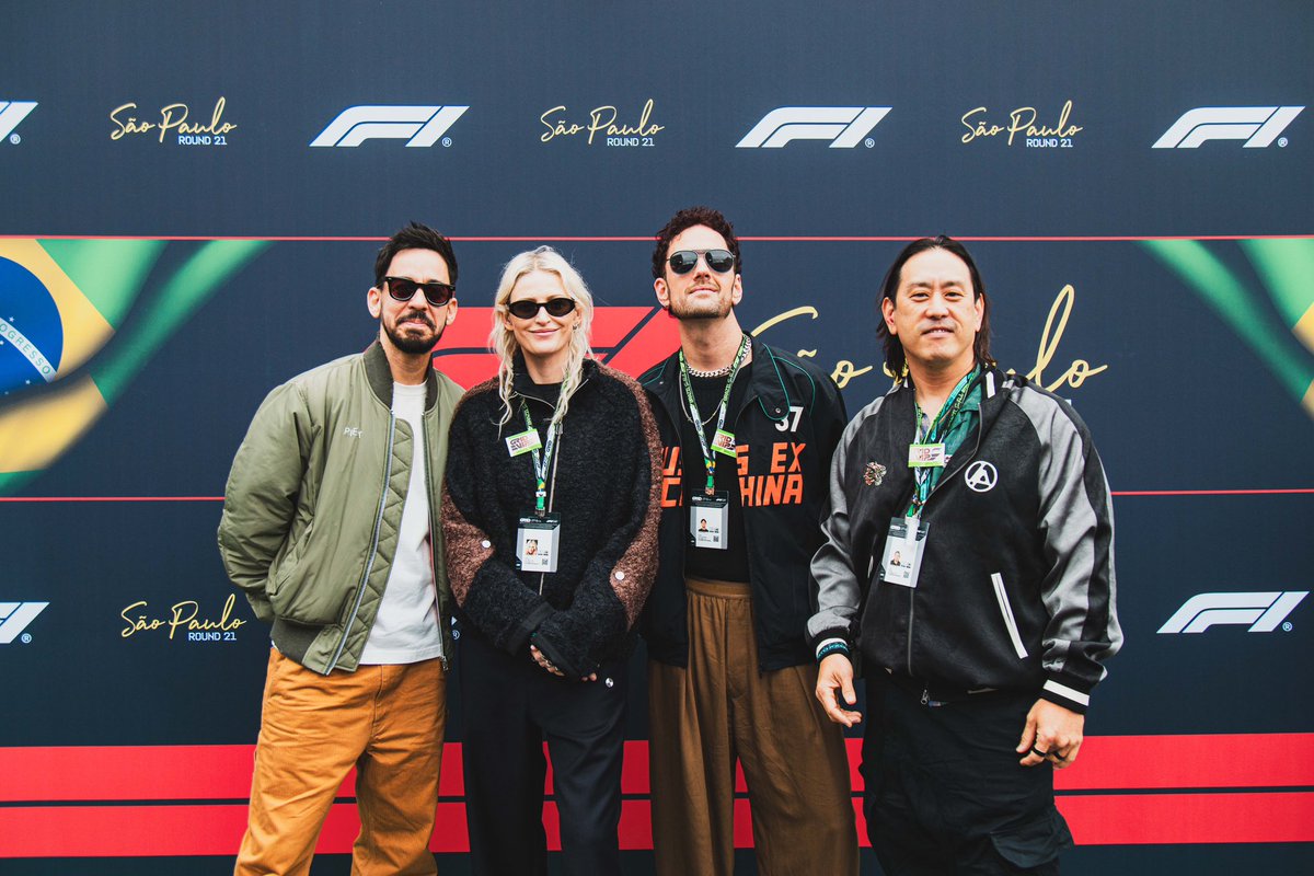 linkinpark's tweet photo. Race day in São Paulo #BrazilGP @f1 

#Formula1 #F1 https://t.co/YoayMVOclt