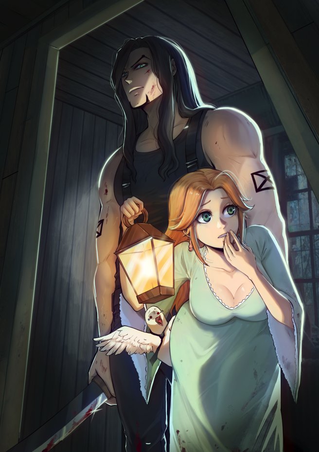Momo_Bard's tweet photo. 🐆夢 (Blood) - When your basement wife tries to escape...

I love dark romance and yandere 🐆

Thank you so much @/mementomoli_ ! Its absolutely stunning 😍 This YCH was perfect for this!! You are wonderful! https://t.co/GzSkMLH9cx