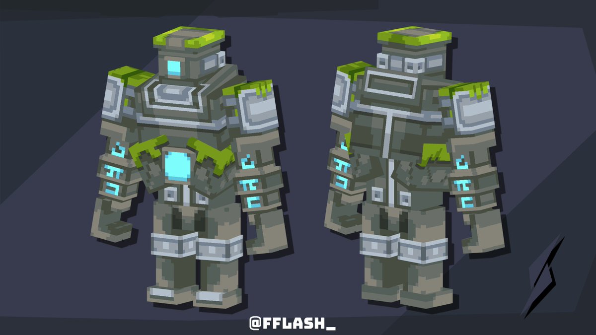 Rune Golem

#lowpoly #model #pixelart #blockbench