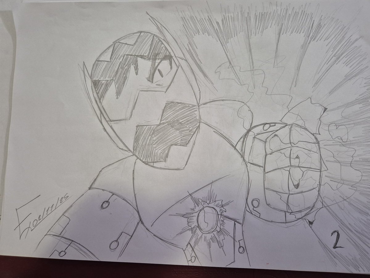 ExperimentalJr's tweet image. And the clash of the leaders is finally comic-fied!!!

Hiro finally has a reason to test his newly improved Magnum armor and there is a Machina-sized bodybag right in front of him for the test XD

#bighero6 #bh6 #hirohamada #machinaarmada #bigherosix #alternativeuniverse #au