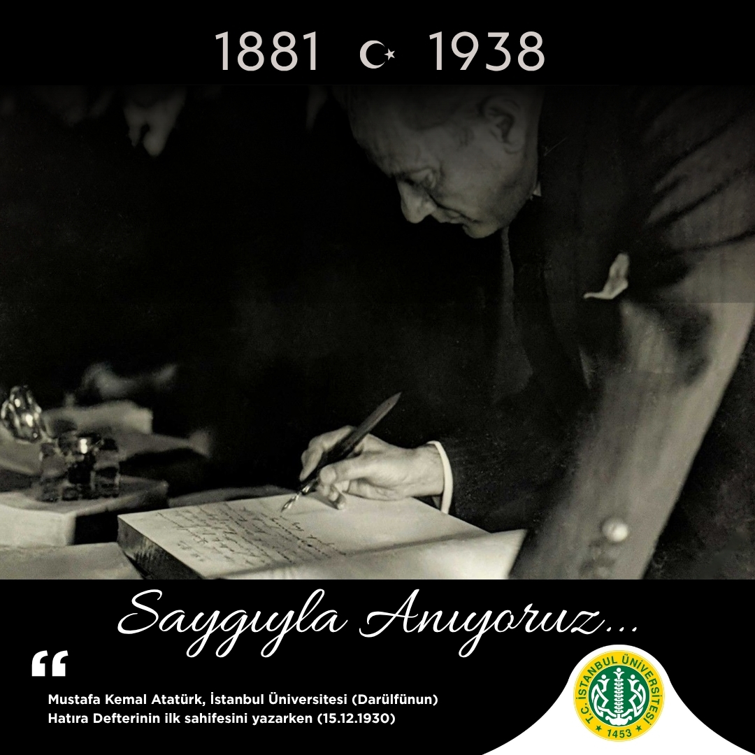 istuniresmi's tweet image. Cumhuriyetimizin kurucusu, milletimizin bağımsızlık ve özgürlük mücadelesinin önderi Gazi Mustafa Kemal Atatürk’ü, ebediyete irtihalinin 87. yılında saygıyla anıyoruz.