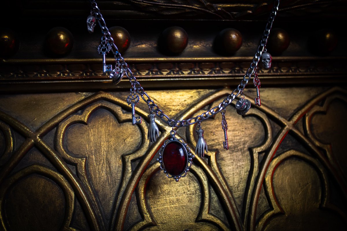 Crimson Peak had me so inspired I created a collection that’s available now at Brokenjawjewelry.com 🥀