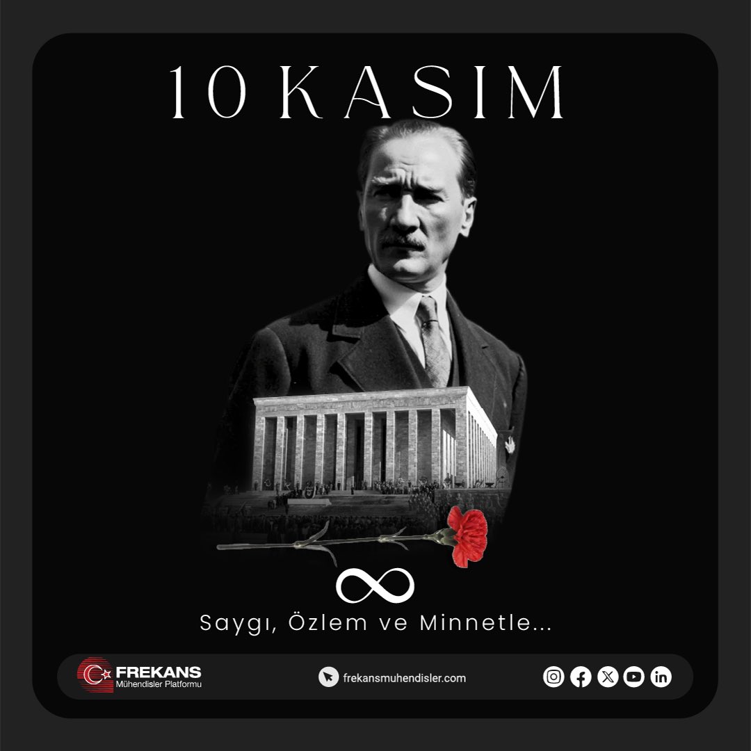 Cumhuriyetimizin kurucusu, büyük önder Gazi Mustafa Kemal Atatürk’ü; vefatının 87. yıl dönümünde saygı, minnet ve özlemle anıyoruz.

#10Kasım