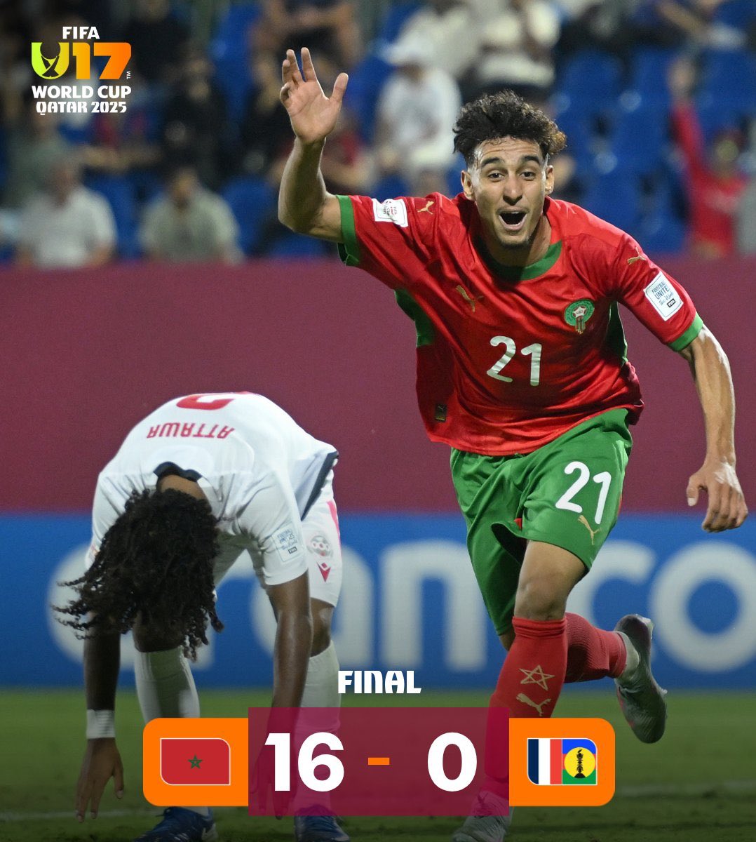 ElRogerz's tweet image. ALV pero qué madriza! 
🇲🇦
#FIFAU17WC