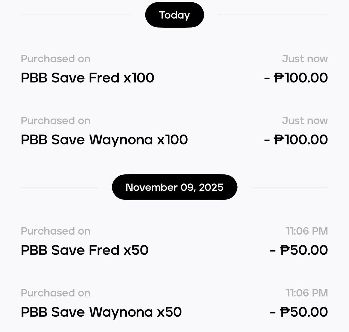 as promised 

BBS WAYNONA
BBS FRED
 #PBBCollab20FirstNomi