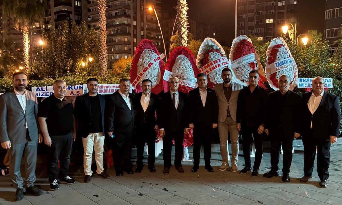 İl Başkan Yardımcımız Yalçın Limoncu’nun evladı Bilge Naz ve Baykan ailesinin evladı Muhammet Erkam’ın düğün törenlerine katıldık. Cenab-ı Allah’tan iki cihan saadeti diliyorum.