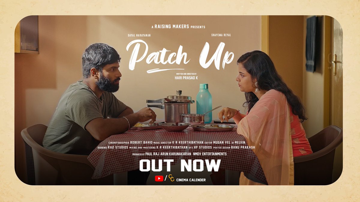 HariPrasad_dir's tweet image. Here the #PatchUp Short film link 🔗 

youtu.be/Ef3GZOGLoBM?si…

Watch and give your support ✨♥️