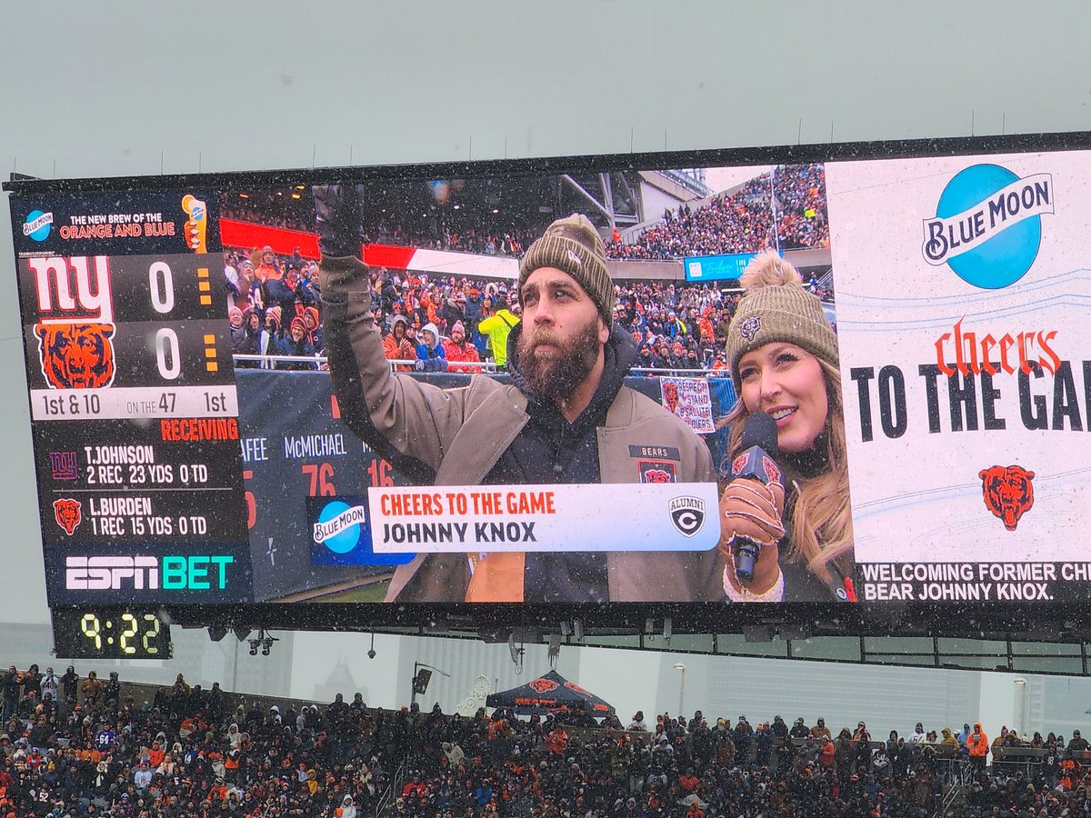 Johnny Knox in the house!!!