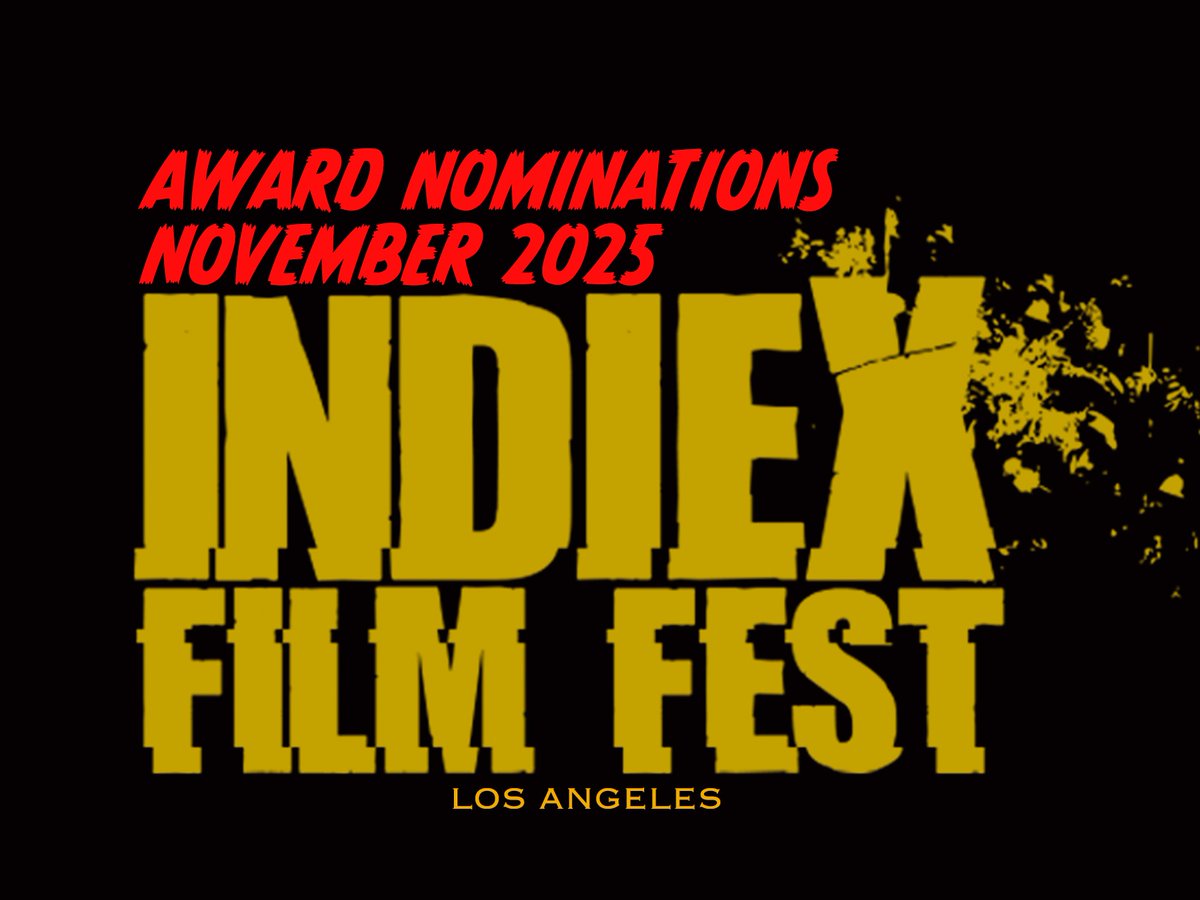 Congratulations to the nominees for November 2025.

Check out the full list here: indiexfest.com/2025/11/09/awa…

Winners will be announced soon.

#IndieXFilmFest #November2025Nominations #FilmFestival #ShortFilm #IndependentFilm #Filmmakers #Nominees #AwardSeason #RegalLALive