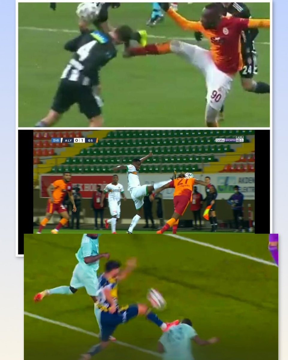 Diagne kırmızı gördü 

Luyimdama’ya yapıldı devam 
Asensio yaptı devam!

Bu Ülkede kartlar renklere göre mi veriliyor? Yazıklar olsun <a href="/TFF_Org/">TFF</a>