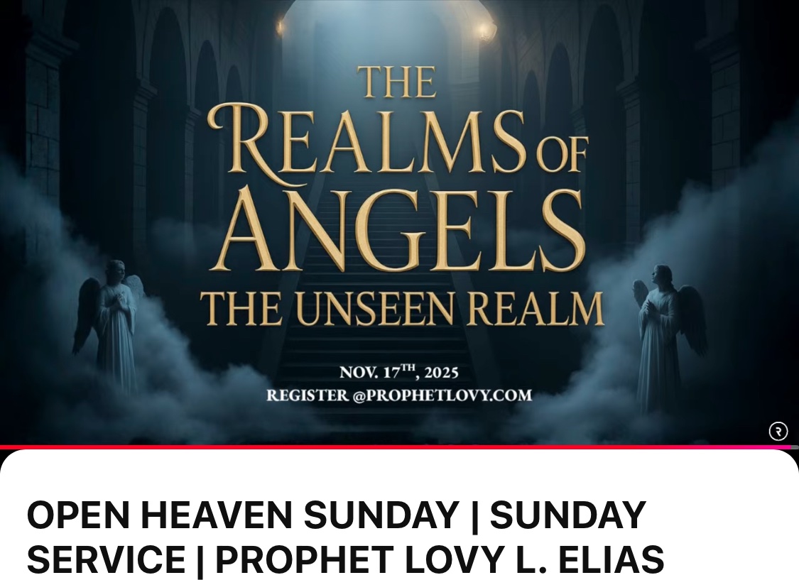 joyfulliblessed's tweet photo. 🚨Check it out, don’t miss This🚨 #ProphetLovy @prophetlovy  #Jesus #HolySpirit 💥OPEN HEAVEN SUNDAY💥 | SUNDAY SERVICE | PROPHET LOVY L. ELIAS #RevelationChurchLA❤️‍🔥❤️‍🔥❤️‍🔥🔑

https://t.co/eKEVuWhunP

Awaken to This…!!! Live, Straight Fire…!!! https://t.co/hrDWSL5Abt