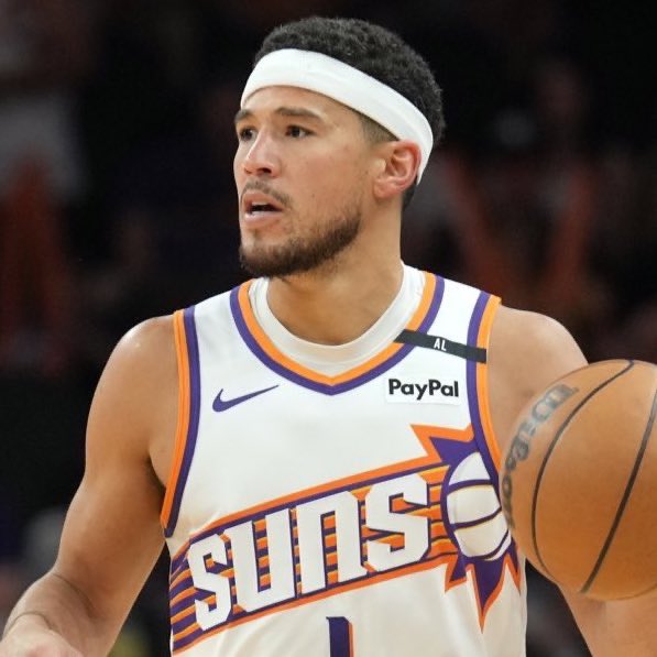 ErikRuby's tweet image. The Suns 5-5 record is even more impressive when you see their minutes leaders through ten games ⏱️

1. Devin Booker (369)
2. Grayson Allen (345) 
3. Royce O’Neale (315)
4. Collin Gillespie (249) 
5. Ryan Dunn (244) 
6. Mark Williams (230) 
7. Oso Ighodaro (158) 
8. Dillon Brooks