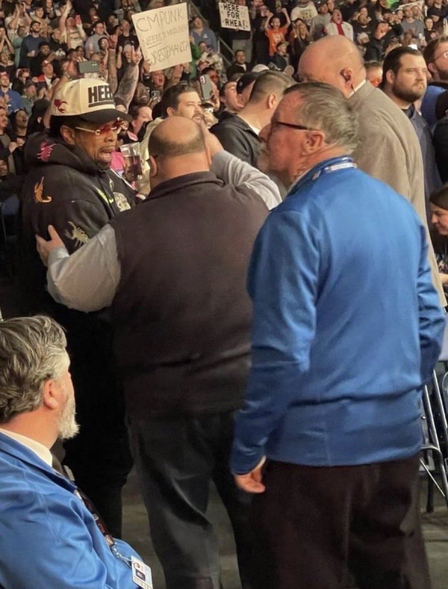 DatDaDatty's tweet image. WWE is so lame for giving Westside Gunn a cease and desist for his WWE references in his music and album covers

He genuinely loves wrestling. I would see him in the front row of multiple shows. He has multiple albums dedicated to wrestling. And he has his own brand and company…