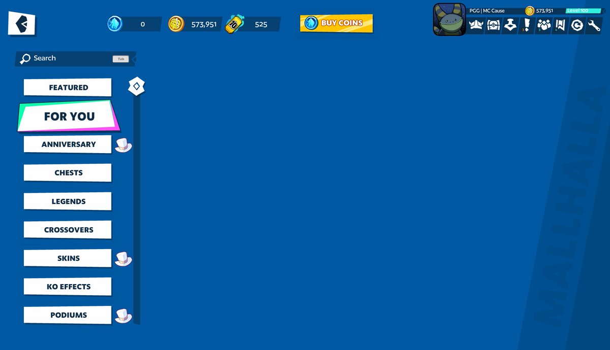 MCCause's tweet image. my "for you" page is empty :) #brawlhalla