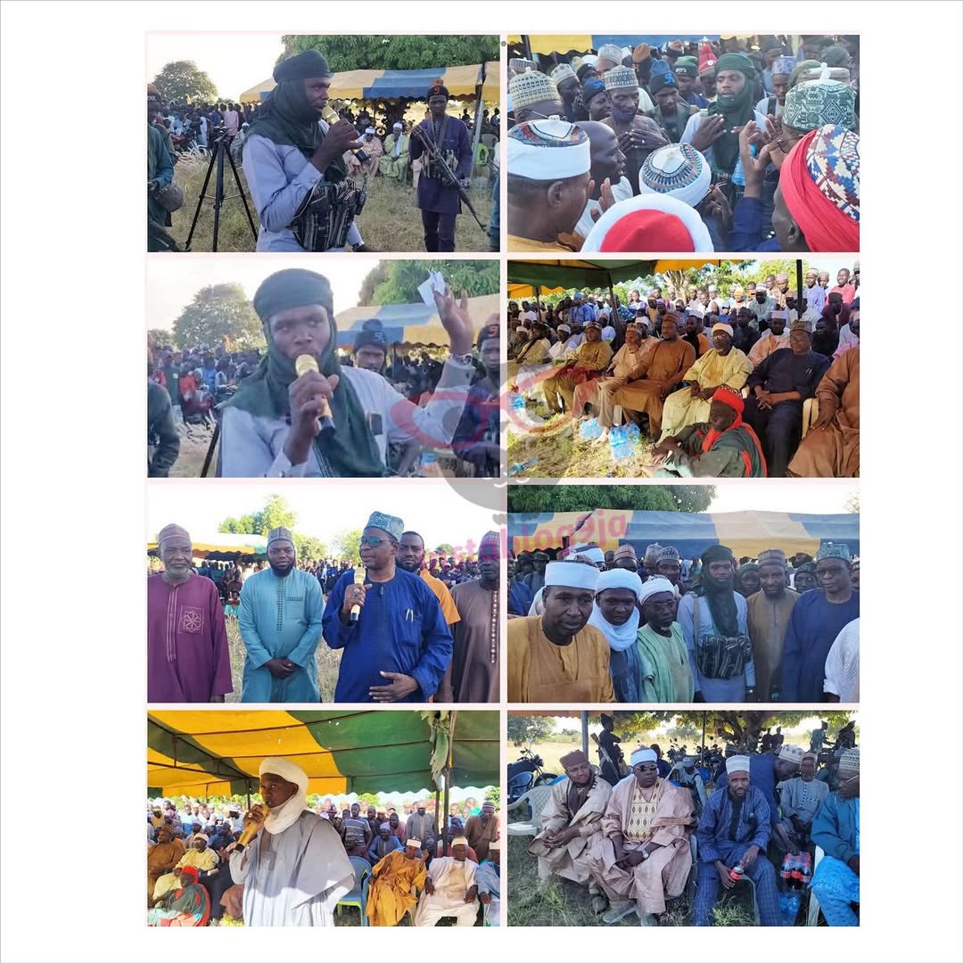 instablog9ja's tweet photo. Fulani B+ndit Leaders commit to Lasting Peace after Dialogue with Charanci and Batagarawa Communities

The local governments of Charanci and Batagarawa in Katsina State have joined their counterparts in engaging in a peace dialogue with a+med Fulani groups residing in the forests.

The peace meeting, which took place on Saturday, November 8, 2025, was held in Wurma town of Kurfi Local Government Area in Katsina State.

According to a report gathered by Zagazola via Militainment News, the meeting was attended by the Chairman of Batagarawa Local Government, Hon. Yahaya Lawal Kawo, representatives from Charanci Local Government, traditional rulers, and delegates of the forest-based Fulani community.

The dialogue session reportedly ended on a positive note, as representatives of the Fulani groups pledged to embrace lasting peace and coexist peacefully with neighboring communities