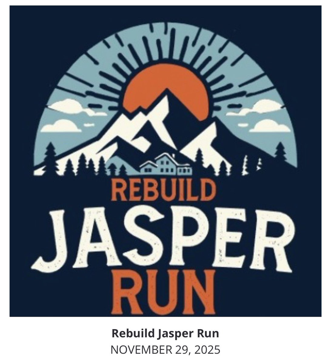 JasperHalf's tweet photo. Join us on November 29th for the 2025 Rebuild Jasper Run!
👉https://t.co/hXKQewOcN7…
In 2024 we raised over $25,000 in 2024 for the #JasperCommunityTeamSociety &amp; the #Jasper Volunteer Fire Brigade. Now, we’re back &amp; ready to make an even bigger impact! #rebuildjasper #runjasper https://t.co/VedN5Qeewb