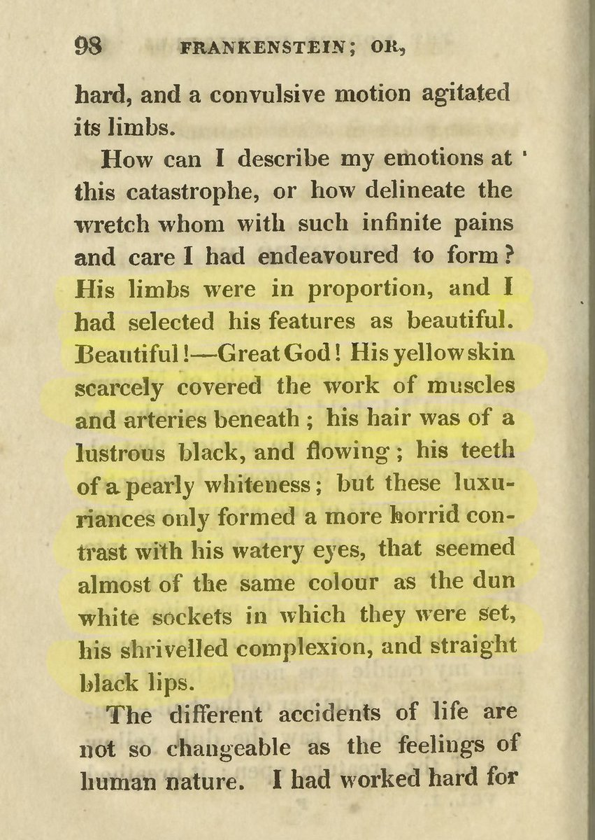 The makeup team's heart wasn't in it??