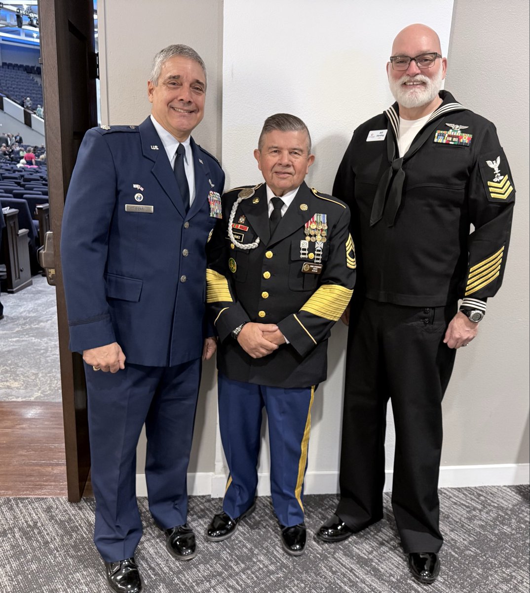 LTCAlaska's tweet photo. #sacornerstone Veterans Day celebration at Cornerstone Church, San Antonio. https://t.co/Lc2gtEIqAY