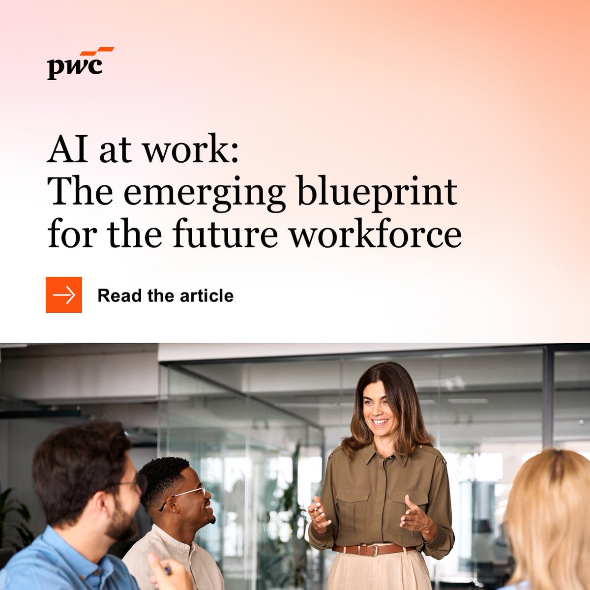 AI is reshaping every sector. From manufacturing to education, industries across the UK, Europe, the Middle East and Africa are embedding AI into workflows, redesigning roles, and rethinking how work gets done.

Read the latest PwC EMEA Workforce article: pwc.to/4obCVc6