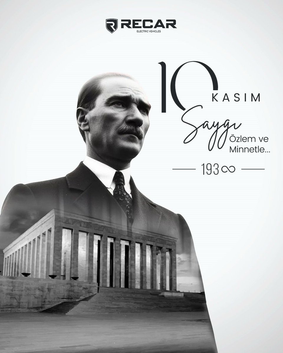 Aramızdan ayrılışının 87. yıl dönümünde Atamızı özlem, minnet ve saygıyla anıyoruz…

#10Kasım
#AtatürküAnmaGünü