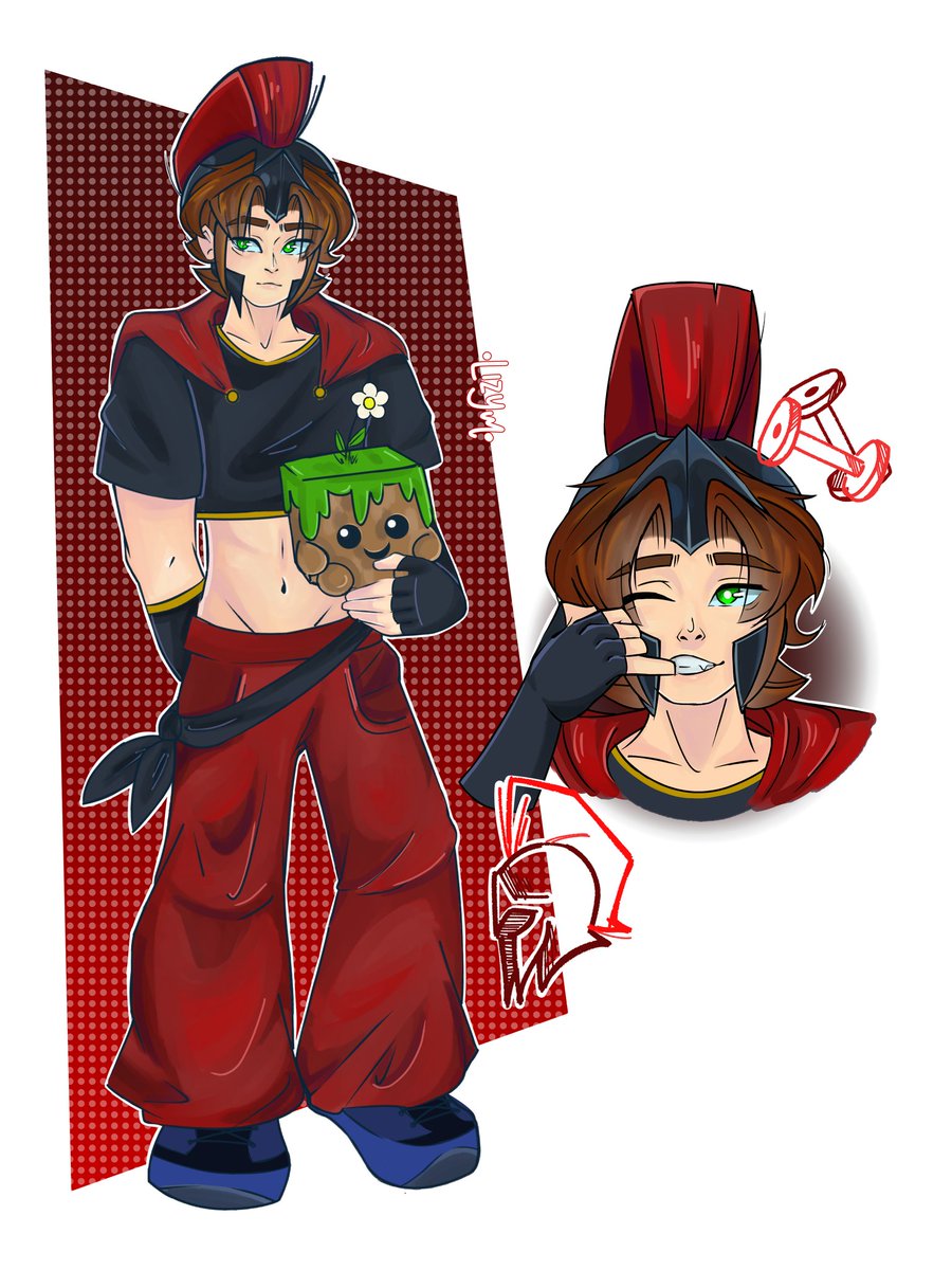 Está idea tuvo mucho apoyo y yo estaba tentada a hacerlo desde hace mucho JAJAJ, Masomenos quedó❤️🤎

#invictor #CoMPaS #CoMPaSFanart #Fanart