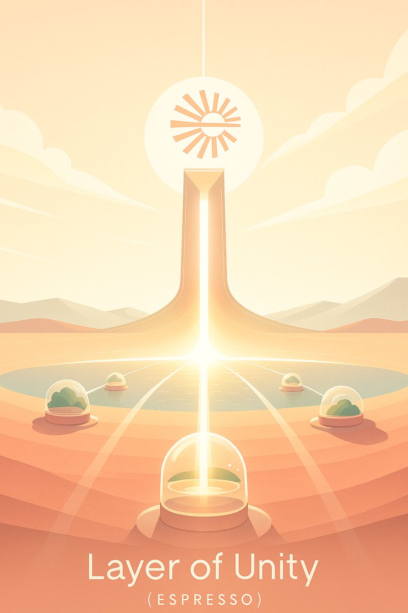 cvtallthm's tweet image. Where trust meets motion. 🔆
Espresso connects every corner of Web3 — powering seamless data flow, secure coordination, and shared finality across all networks.
What would your chain become if its trust radiated this far? 🌐✨
@EspressoSys @espressoFNDN #EspressoNetwork…