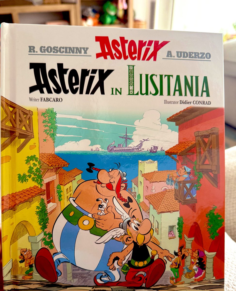 Always fun to read Asterix comic books