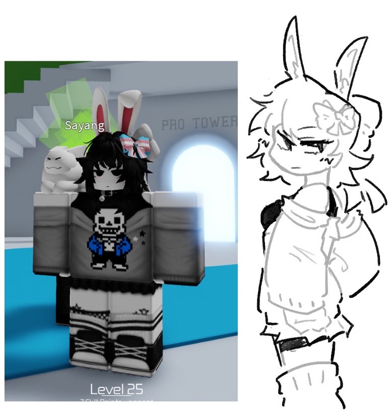 YuYuan9790's tweet image. D draw these days, sorry about it
I made some doodle, it’s about my Roblox avatar.Missed something but not matter too much; btw I use my old style

#Roblox #RobloxAvatar #Robloxian