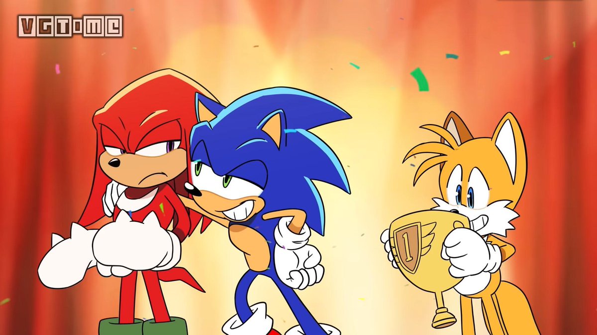 LaloMR03's tweet image. Manifiesto que la animación sea 2D y que sea como la de Team Sonic Racing o las cinemáticas de Sonic Origins🙏