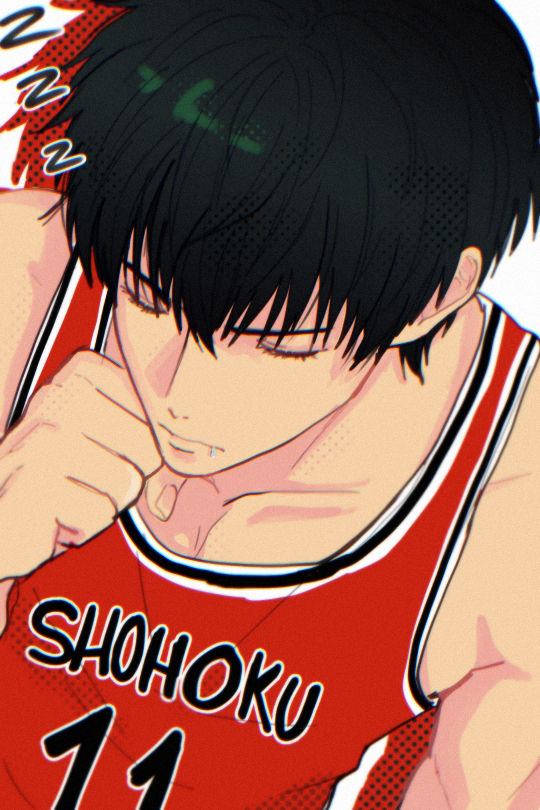 I started watching slam dunk🐈‍⬛