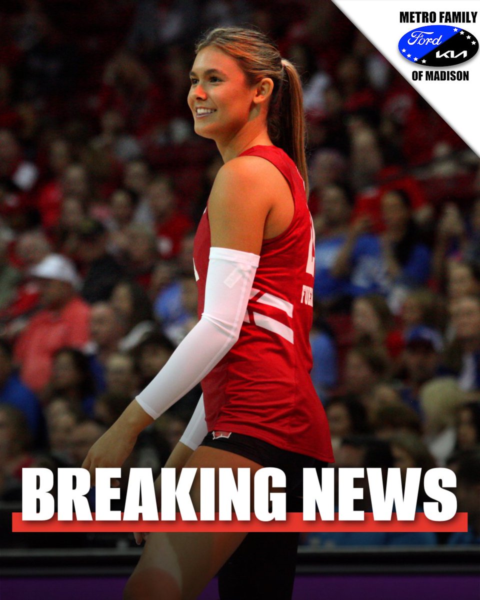 𝐁𝐫𝐞𝐚𝐤𝐢𝐧𝐠 𝐍𝐞𝐰𝐬: #Wisconsin setter Charlie Fuerbringer will return to the starting lineup vs. No. 18 Indiana. Fuerbringer suffered a shoulder injury in early October.

📺 Listen AND Watch her return on Announcer Cam: youtube.com/watch?v=a8L7ZE…

<a href="/BadgerVB/">Wisconsin Volleyball</a> | <a href="/MetroFordWI/">Metro Ford of Madison</a>