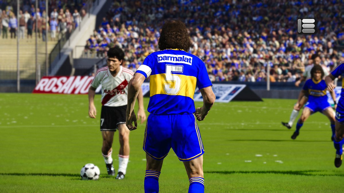 PESCLASICO's tweet image. Boca Juniors vs. River Plate #PES1993