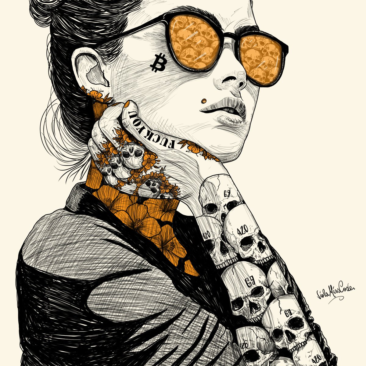 ORDINAL GIRLS Ed by Viola

n1 &amp; n2

There will be more?

18 supply
15k sats

On Lunalauncher

Physical prints available

Original Inscriptions on special sats available OTC at 0.005

Repost and tag friends
Prize: 1 DEGEN LIFE

Mint both
Prize: Original "Dawn of the Bull"💎

👇🔗