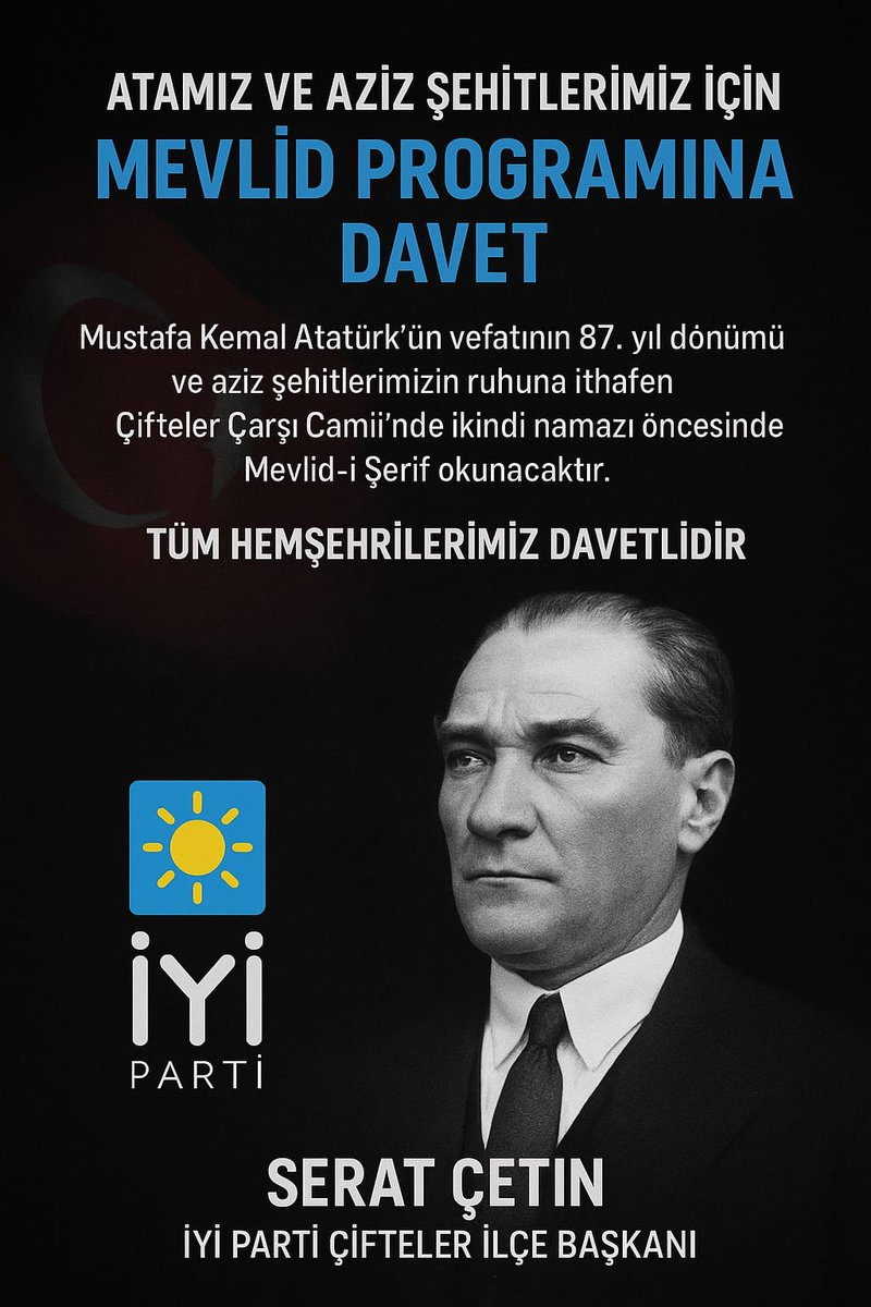 İYİ Parti Çifteler İlçe Başkanlığı (@iyicifteler) on Twitter photo 