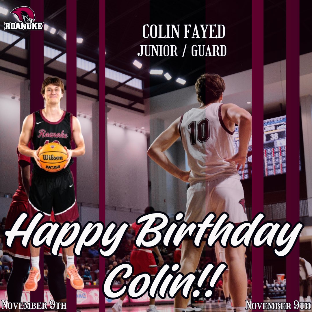 Wishing a Happy Birthday to Junior Guard, Colin Fayed!!
