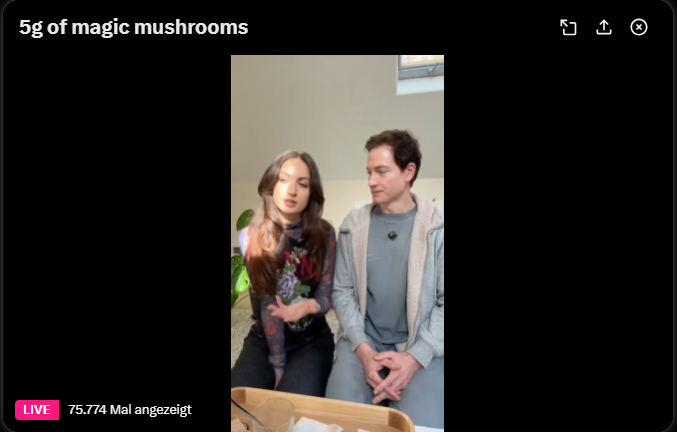 boringdev17's tweet image. Used to watch sports. Now I watch bryan take mushrooms.