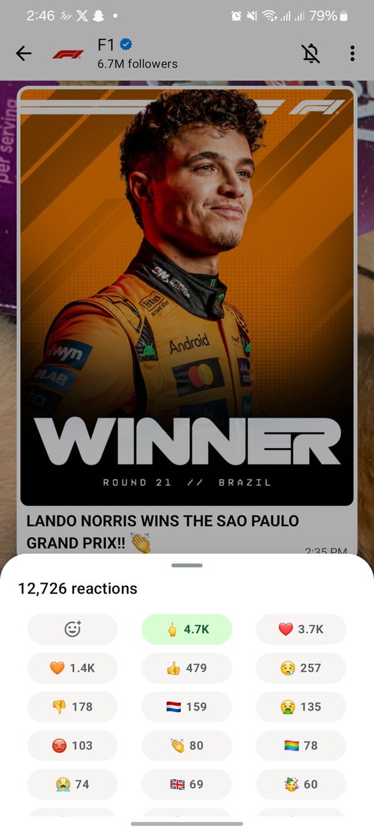 squeakyyouth's tweet photo. @F1 The hate 🤣🤣🤣🤣 https://t.co/TZxQMWvxJH