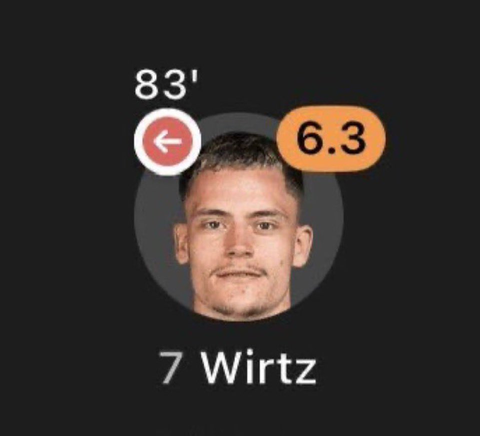 Yh we really weren’t ready for Wirtz😭😭