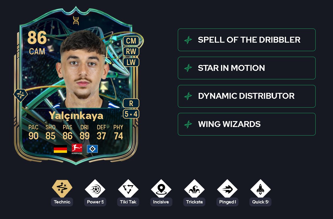 3 passing PlayStyles ⭐️

Bundesliga 🇩🇪