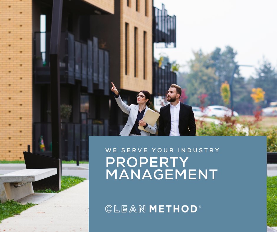 cleanmethod's tweet image. 🏢 Spotless common areas. Move‑in ready units. Happy tenants. Clean Method has you covered.

#PropertyManagement #CleanMethod #TenantExperience
cleanmethod.com/industries/pro…
