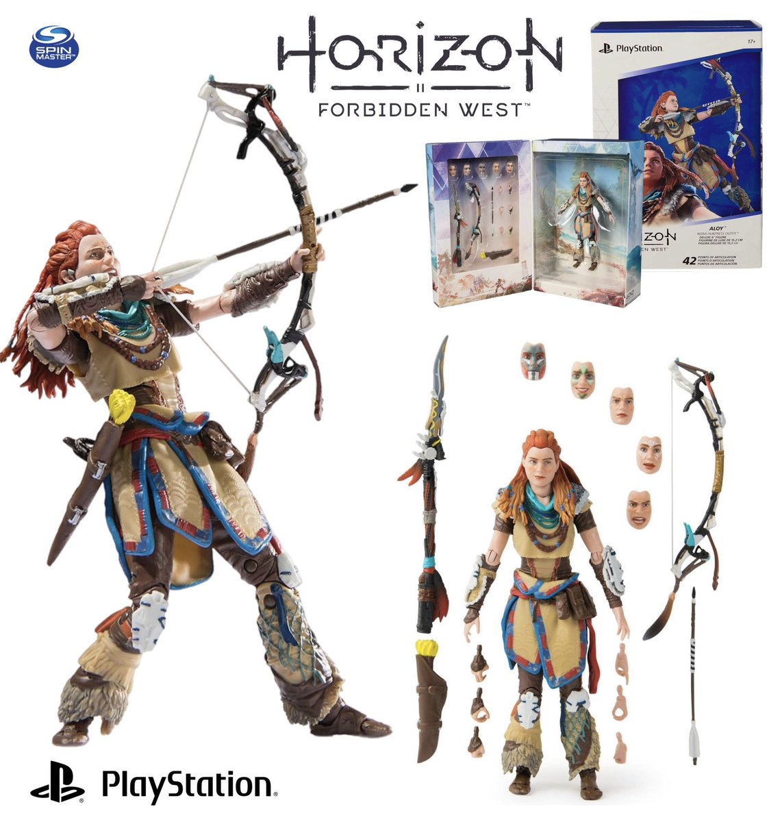 ToyWanderer's tweet image. ⚡️AMAZON ⚡️ DEAL ⚡️

Spin Master Toys - PlayStation 
The Shapes Collection

Horizon Forbidden West

ALLOY (Deluxe Edition)
💥   ~   $12.99    ~ 💥 
amzn.to/4nKZUtS

#ad #actionfiguredeals #spinmaster