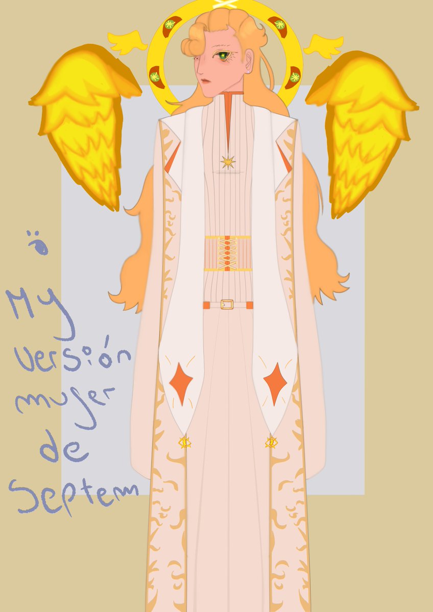 u_briana's tweet image. (OLVIDEN QUE ESCRIBI MI CON Y JAJAJAJA) 
Aquí mi versión o como yo vería a Septem versión mujer :º]
#toeatagod #teag #draw