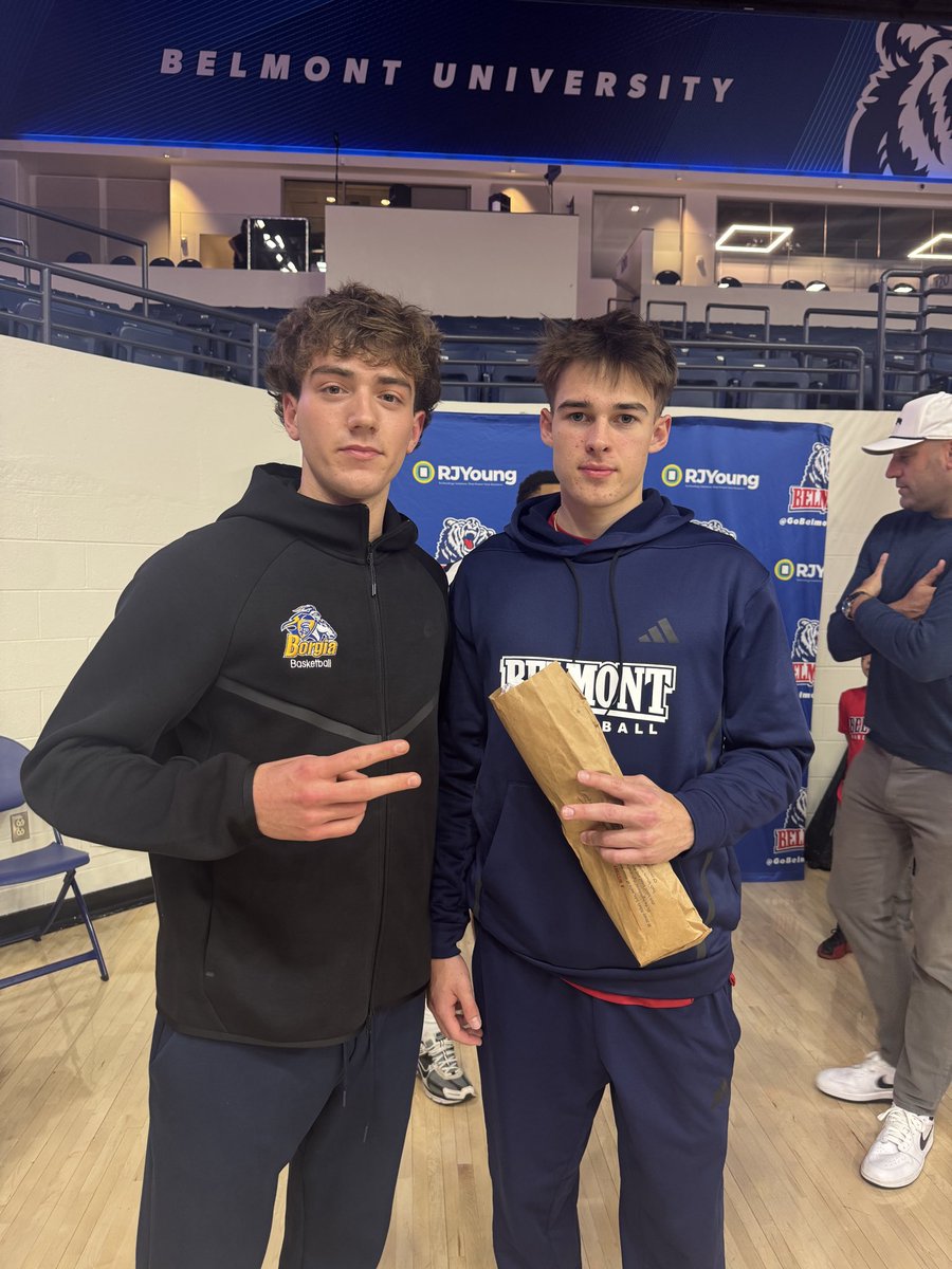 Blessed and thankful to visit <a href="/BelmontMBB/">Belmont Basketball</a> this weekend! Grateful for Coach <a href="/JJButler_5/">JJ Butler</a> and <a href="/kjbbruin03/">Kerron Johnson</a> and all the coaches for this opportunity! Had an amazing experience getting to see the Belmont culture and tradition. #unofficialvisit <a href="/Rameybasketball/">Terrell Ramey</a> <a href="/BorgiaAthletics/">Borgia Athletics</a>