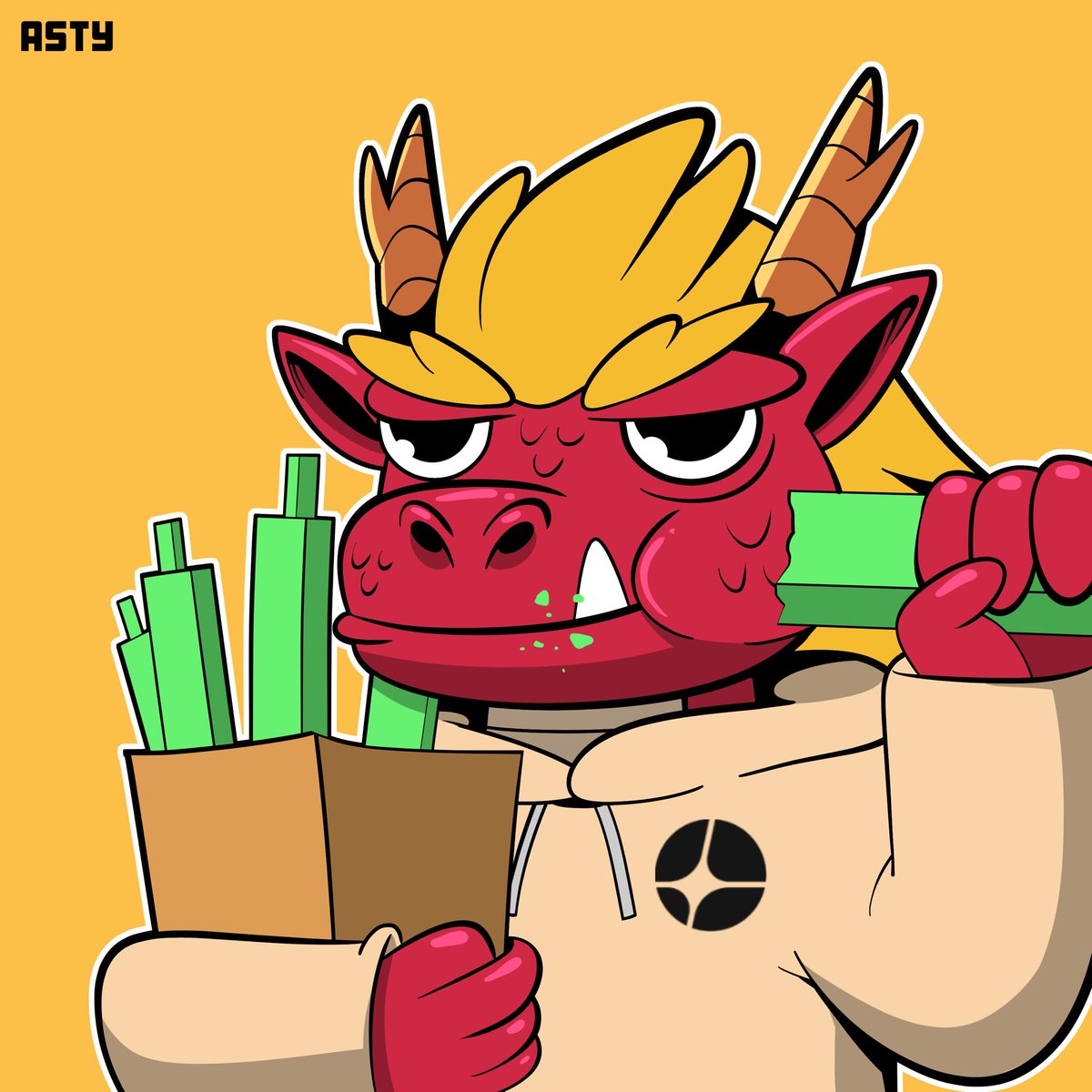0xAsty's tweet photo. FEELING HUNGRY? HAVE A BITE $ASTER https://t.co/F3CWyFsfrx