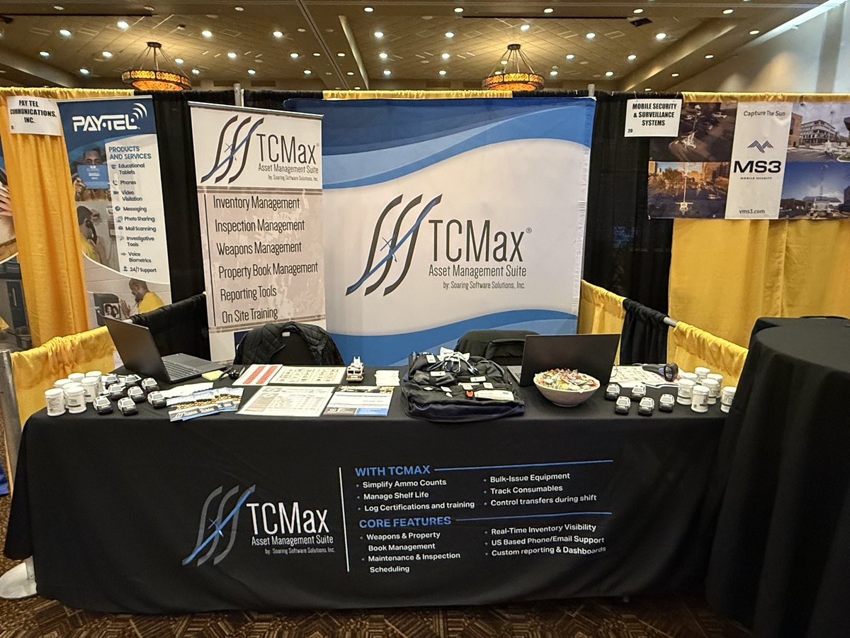 SoaringSoftware's tweet photo. Today and tomorrow we’re at Kalahari in Sandusky for the Buckeye State Sheriffs’ Association. Stop by and see us in Booth 19! https://t.co/Spq7a9k9az