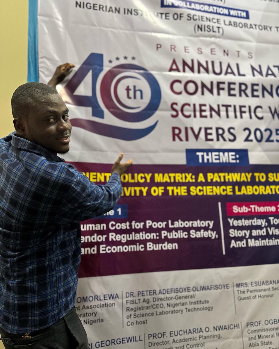 adonorosagie's tweet image. Huge thanks to ASLCN &amp;amp; NISLT for hosting an impactful 40th Annual Conference &amp;amp; Scientific Workshop. The focus on&quot;Efficient Policy Matrix&quot; was timely &amp;amp; highly informative. Already looking forward to the next 
#RIVERS2025Closed #ScienceLaboratory #PostConference #PolicyAndPractice