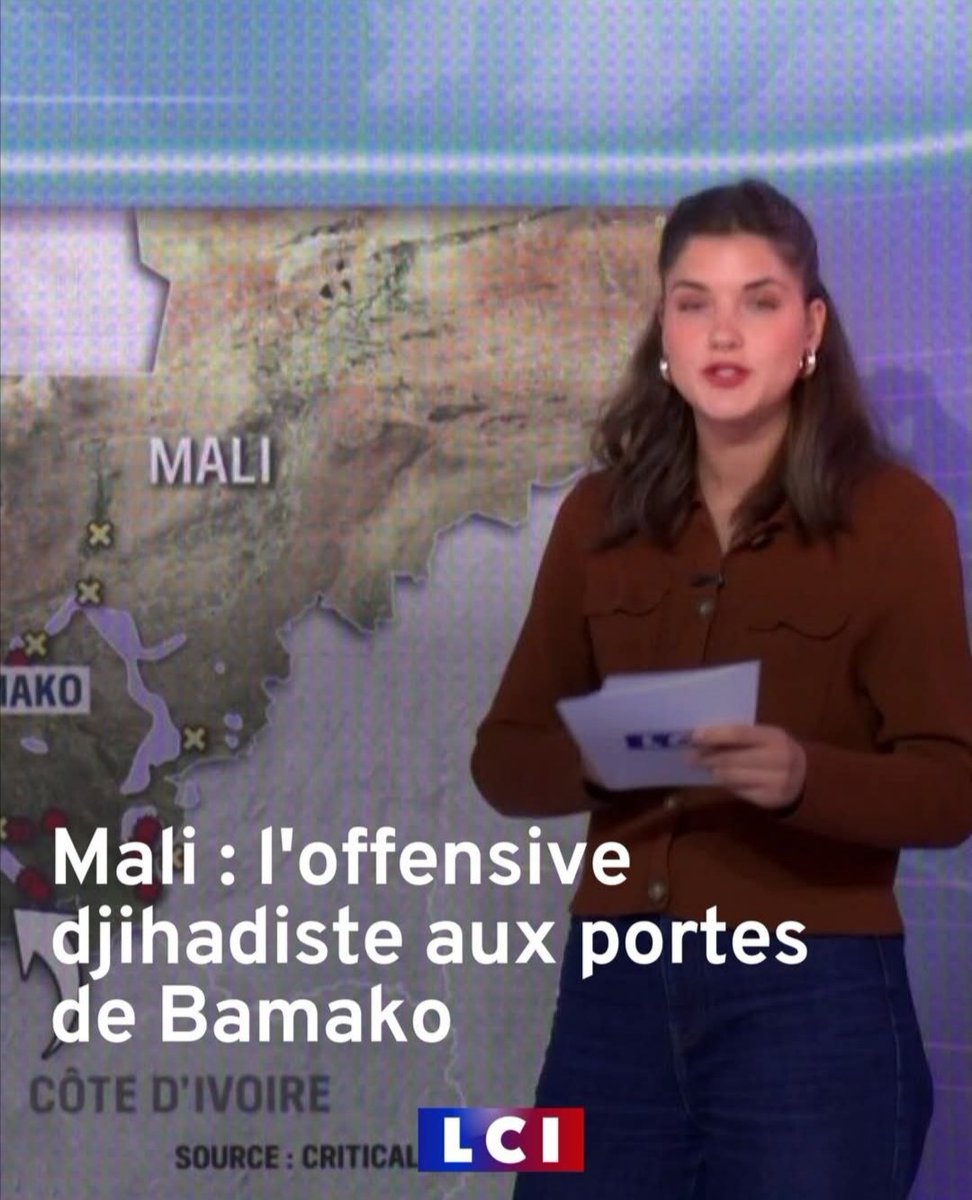 DelphineSankara's tweet image. 🛑Cette télévision @lci disait devant le monde entier que #Poutine est malade, la Russie🇷🇺 n&apos;a plus de soldats ni munitions pour occuper un 1% de l&apos;Ukraine🇺🇦.

Aujourd’hui, cette chaîne de propagande s&apos;acharne contre le Mali🇲🇱 dans les Fake News. 

Votre douleurs est notre forces