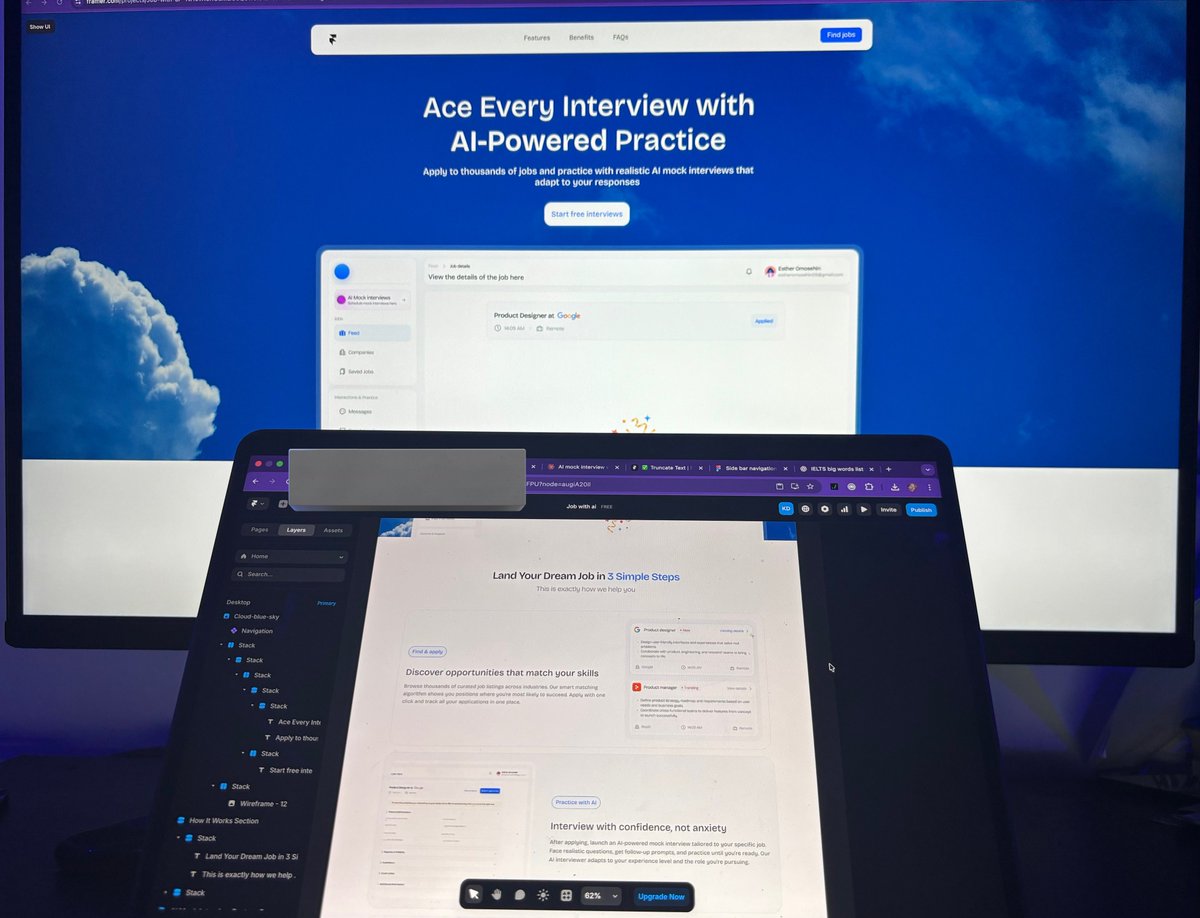 kemsdesigns's tweet image. When did you last open that New Year resolution you wrote in January? 😭

One of mine was to release a Framer template. Not done yet but almost there. ✨